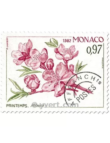 n° 74/77 -  Timbre Monaco Préoblitérés 2