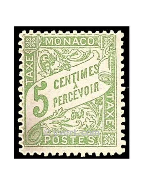 n° 2 -  Timbre Monaco Taxe
