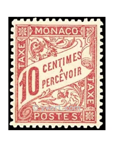n° 3 -  Timbre Monaco Taxe 2