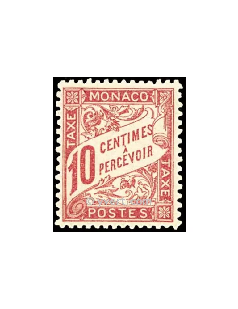 n° 3 -  Timbre Monaco Taxe