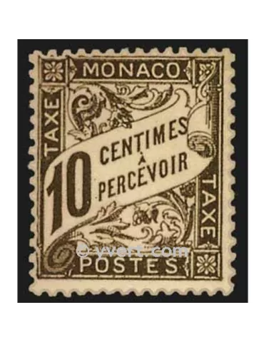 n° 4 -  Timbre Monaco Taxe 2
