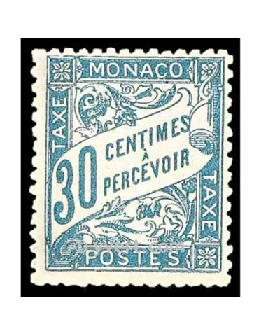 n° 6 -  Timbre Monaco Taxe 2