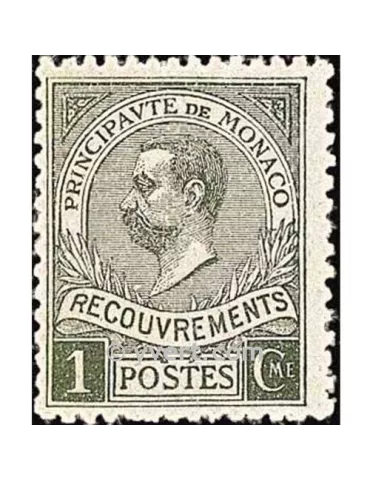n° 8 -  Timbre Monaco Taxe 2
