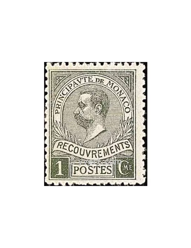 n° 8 -  Timbre Monaco Taxe