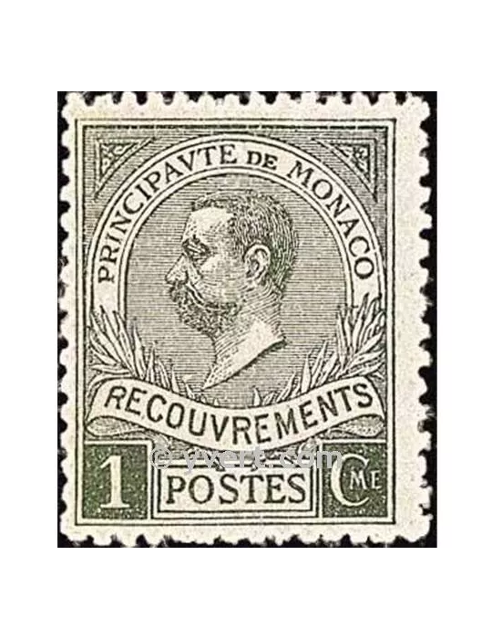 n° 8 -  Timbre Monaco Taxe
