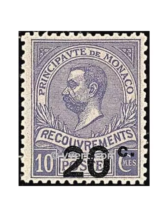 n° 11 -  Timbre Monaco Taxe