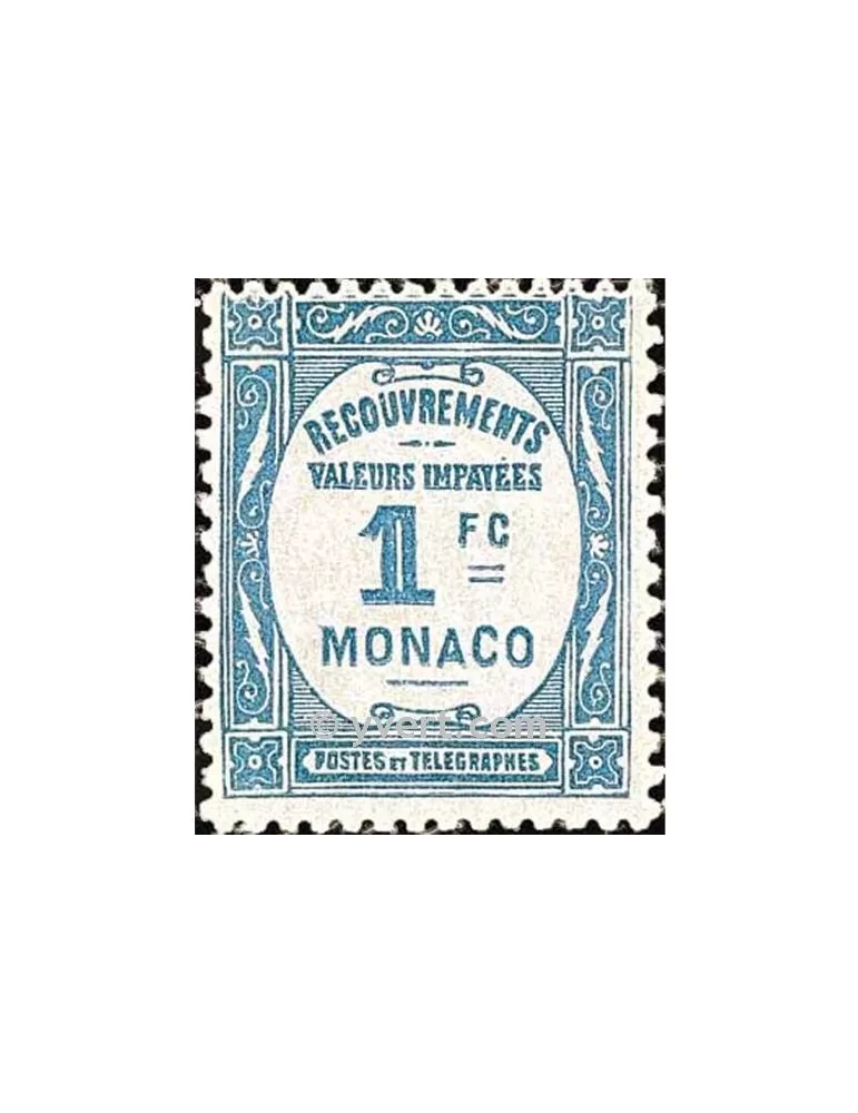 n° 27 -  Timbre Monaco Taxe