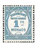 n° 27 -  Timbre Monaco Taxe