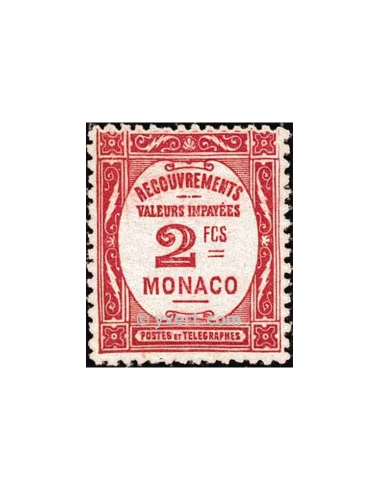 n° 28 -  Timbre Monaco Taxe