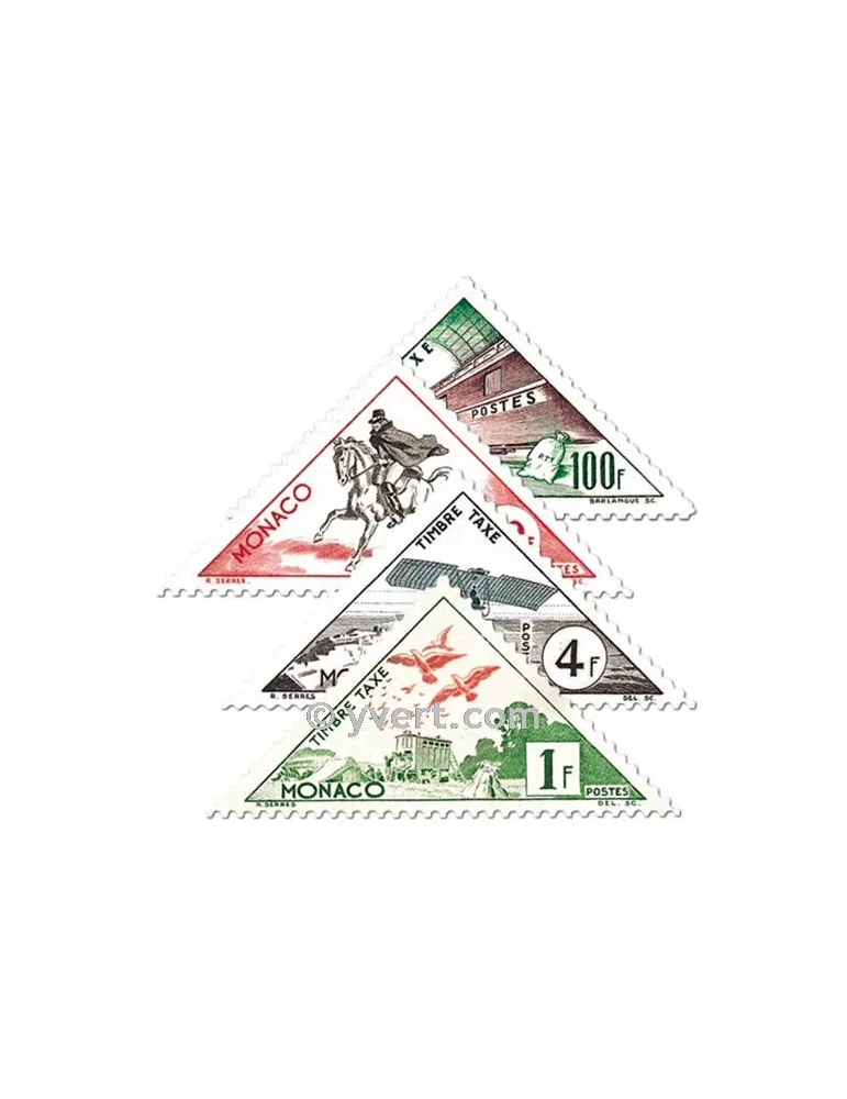n° 39A/55 -  Timbre Monaco Taxe