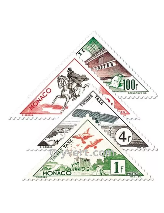 n° 39A/55 -  Timbre Monaco Taxe