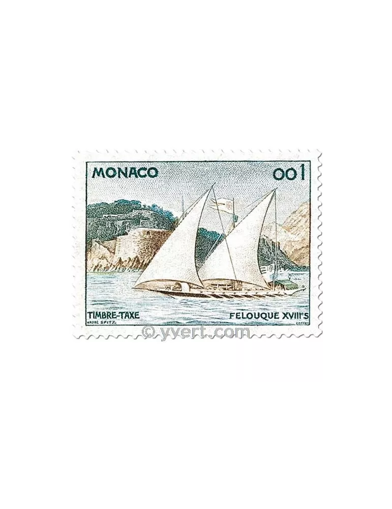 n° 56/62 -  Timbre Monaco Taxe
