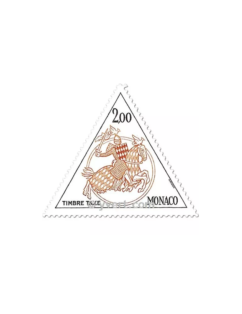 n° 71/72 -  Timbre Monaco Taxe