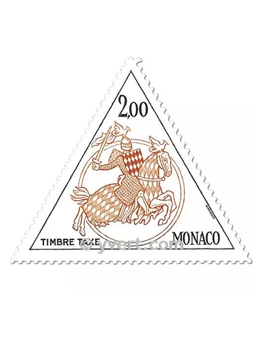 n° 71/72 -  Timbre Monaco Taxe