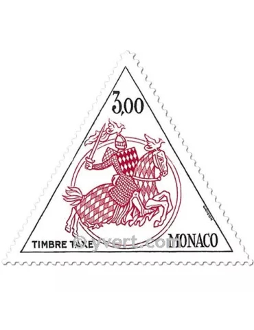 n° 73/74 -  Timbre Monaco Taxe 2