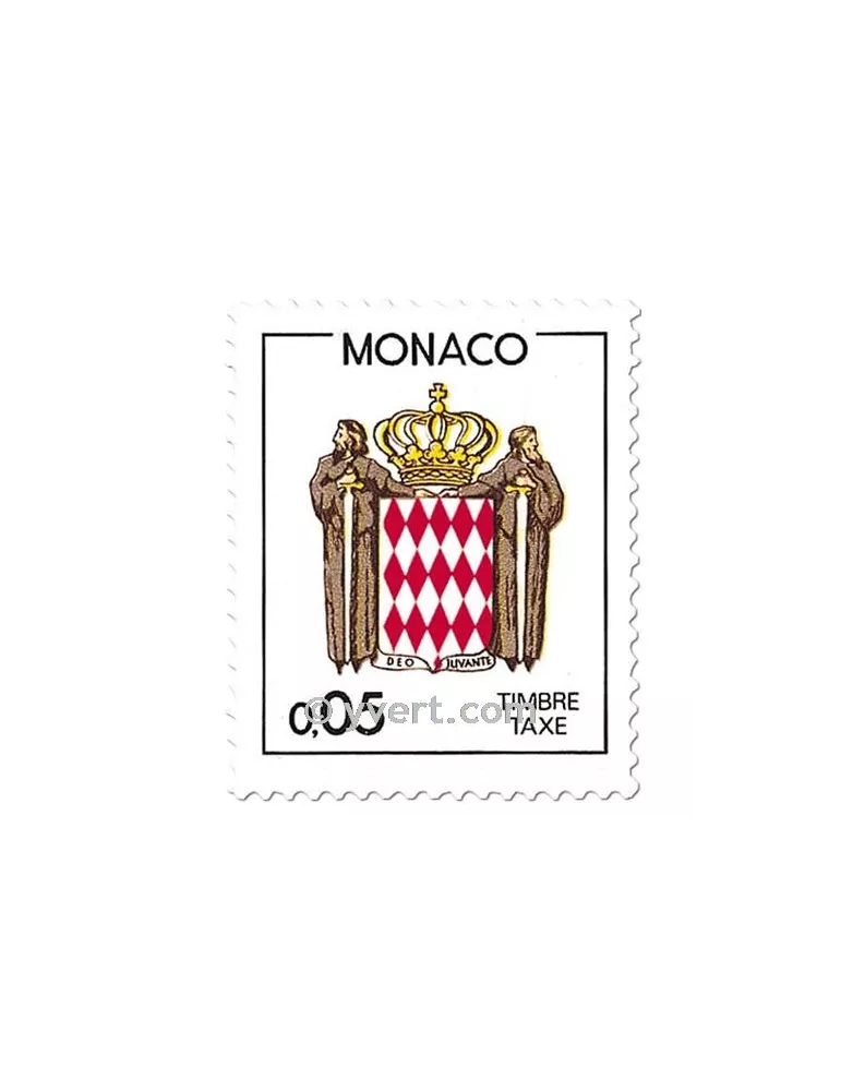 n° 75/82 -  Timbre Monaco Taxe