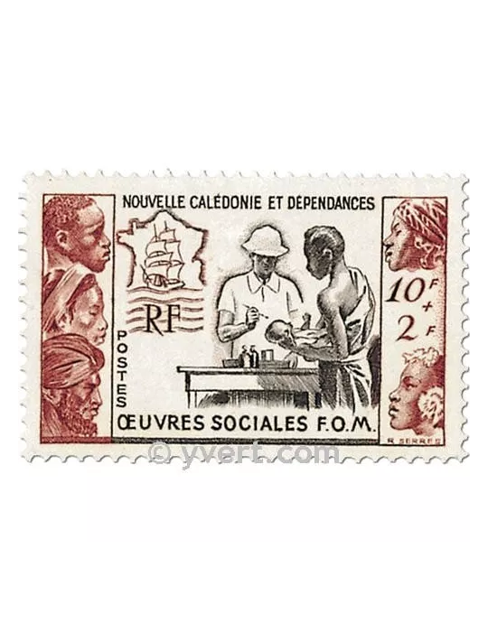 n° 278 -  Timbre Nelle-Calédonie Poste