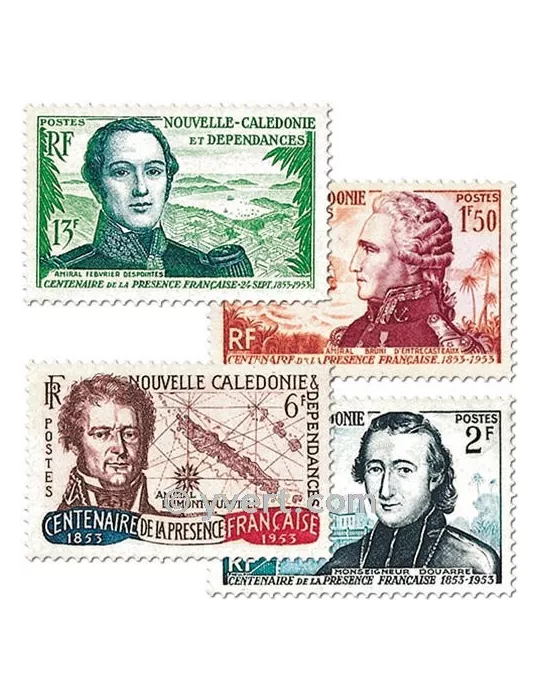 n° 280/283 -  Timbre Nelle-Calédonie Poste