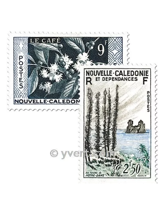 n° 284/286 -  Timbre Nelle-Calédonie Poste