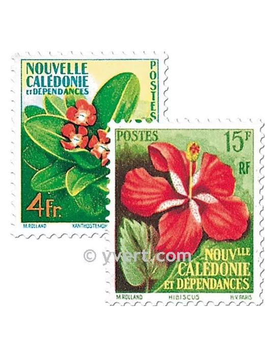 n° 288/289 -  Timbre Nelle-Calédonie Poste