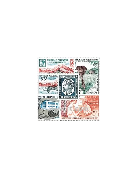 n° 295/301 -  Timbre Nelle-Calédonie Poste