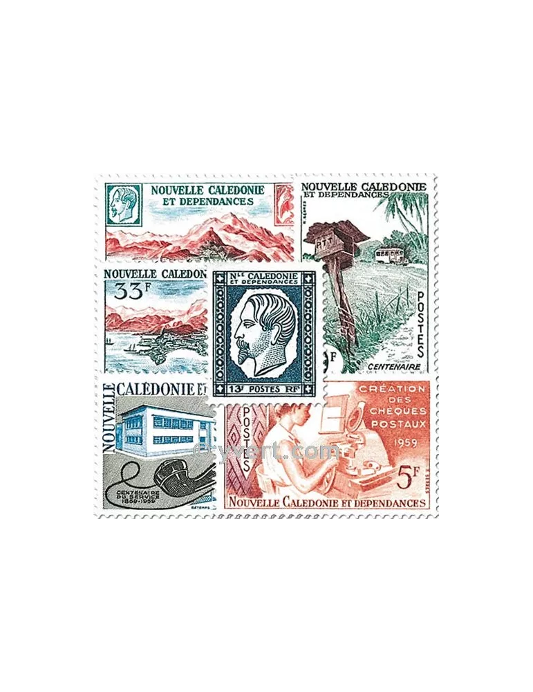 n° 295/301 -  Timbre Nelle-Calédonie Poste