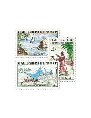 n° 302/304 -  Timbre Nelle-Calédonie Poste