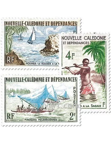n° 302/304 -  Timbre Nelle-Calédonie Poste 2