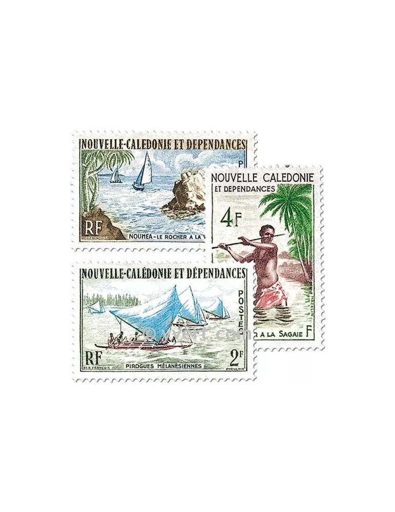 n° 302/304 -  Timbre Nelle-Calédonie Poste