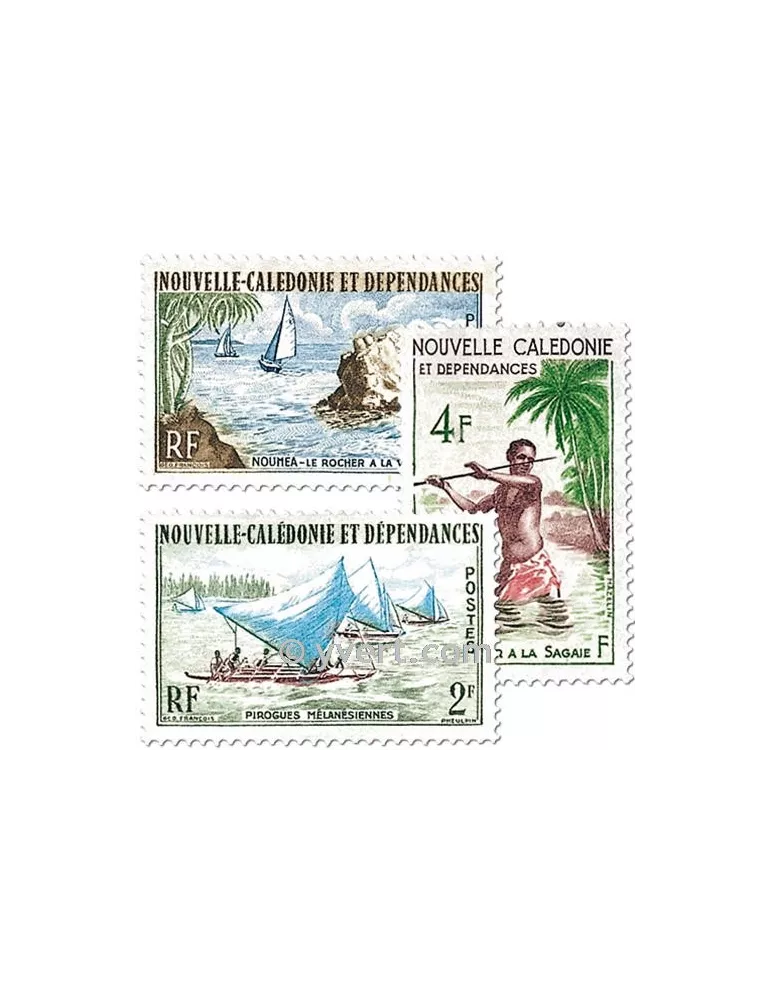 n° 302/304 -  Timbre Nelle-Calédonie Poste