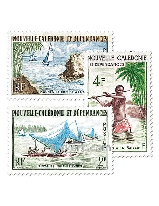 n° 302/304 -  Timbre Nelle-Calédonie Poste