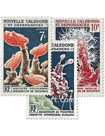 n° 322/324 -  Timbre Nelle-Calédonie Poste 2