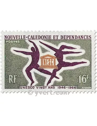 n° 329 -  Timbre Nelle-Calédonie Poste 2