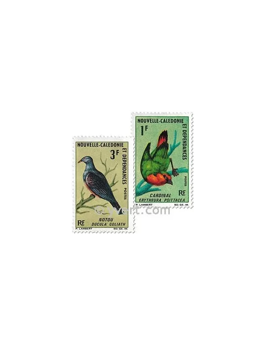 n° 330/331 -  Timbre Nelle-Calédonie Poste