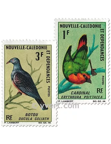 n° 330/331 -  Timbre Nelle-Calédonie Poste 2
