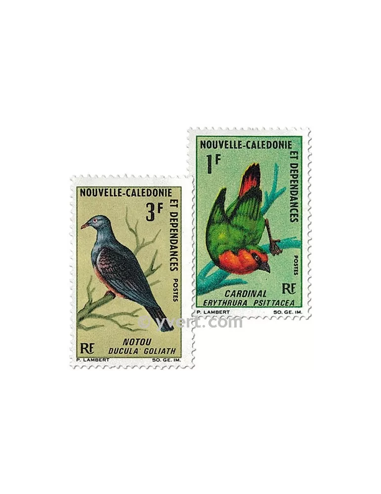 n° 330/331 -  Timbre Nelle-Calédonie Poste