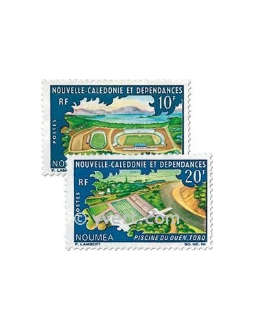 n° 337/338 -  Timbre Nelle-Calédonie Poste