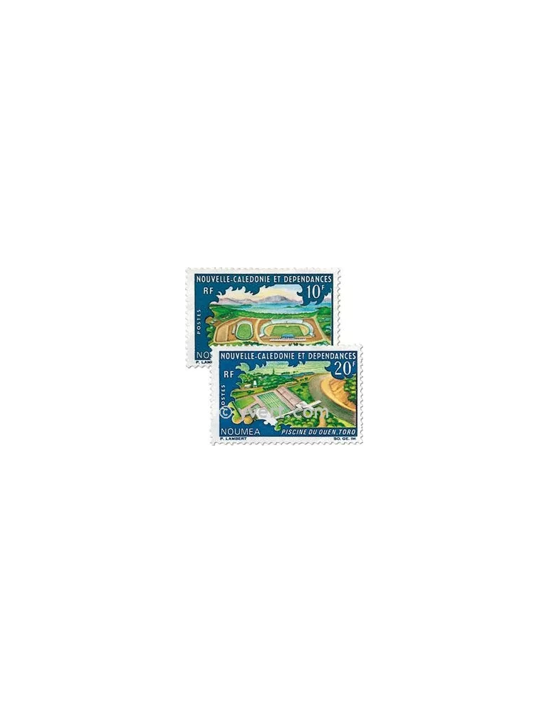 n° 337/338 -  Timbre Nelle-Calédonie Poste