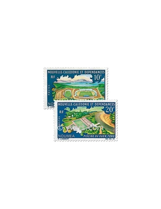 n° 337/338 -  Timbre Nelle-Calédonie Poste