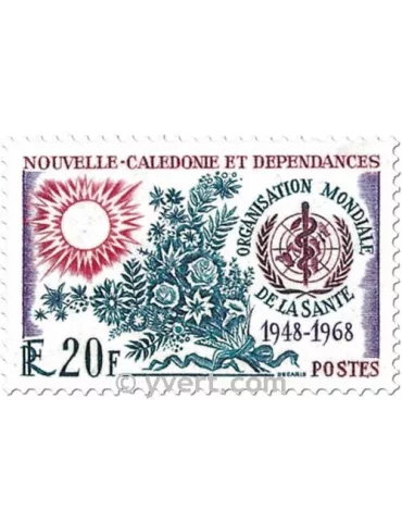 n° 351 -  Timbre Nelle-Calédonie Poste 2