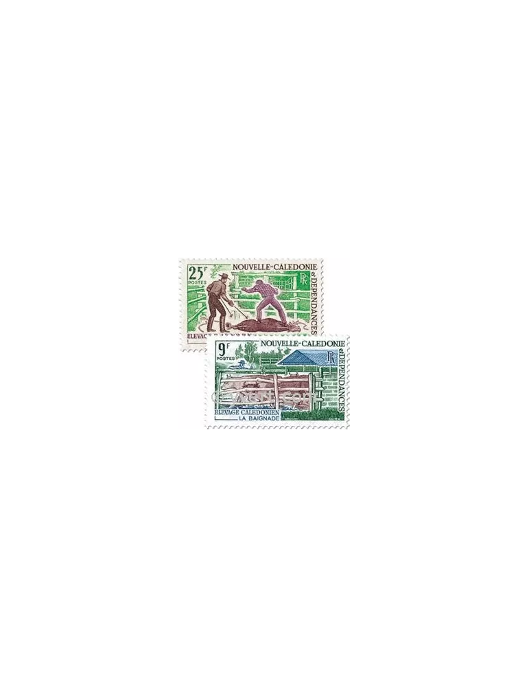 n° 356/357 -  Timbre Nelle-Calédonie Poste