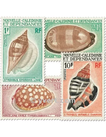 n° 368/371 -  Timbre Nelle-Calédonie Poste 2