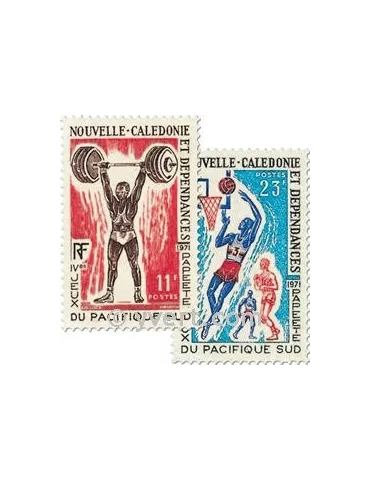 n° 375/376 -  Timbre Nelle-Calédonie Poste