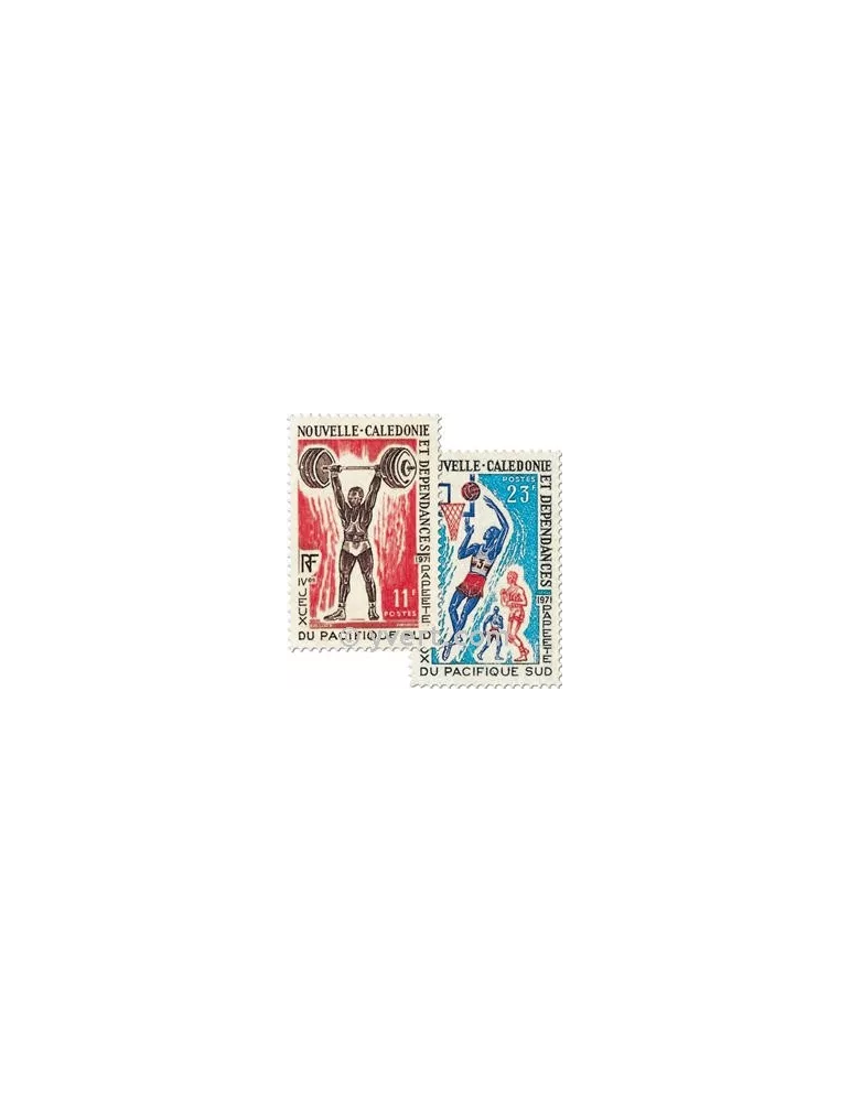 n° 375/376 -  Timbre Nelle-Calédonie Poste