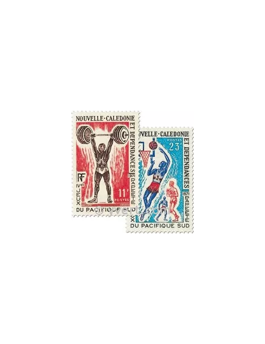 n° 375/376 -  Timbre Nelle-Calédonie Poste