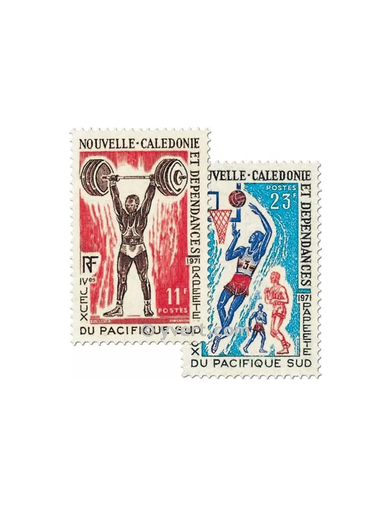 n° 375/376 -  Timbre Nelle-Calédonie Poste