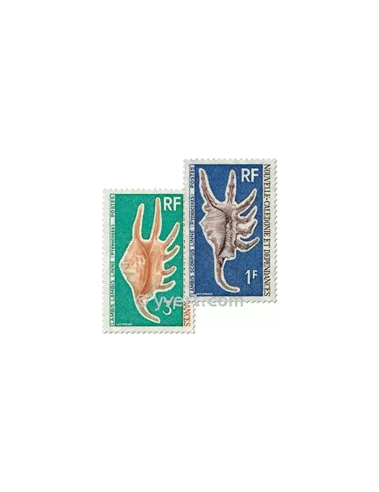 n° 379/380 -  Timbre Nelle-Calédonie Poste