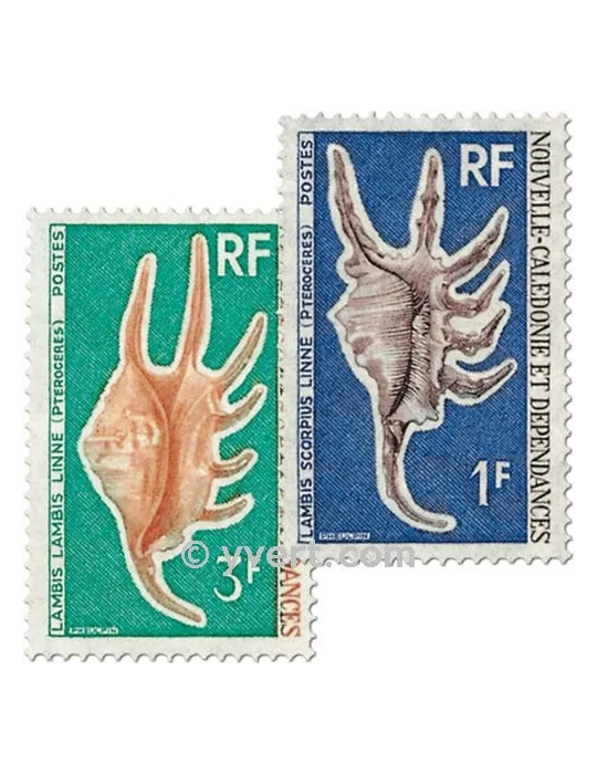 n° 379/380 -  Timbre Nelle-Calédonie Poste