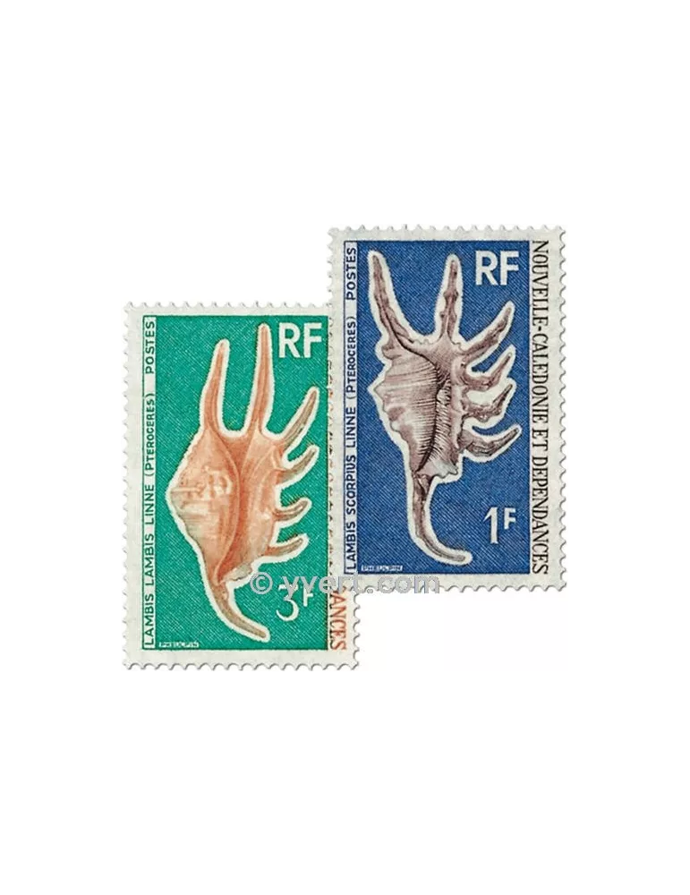 n° 379/380 -  Timbre Nelle-Calédonie Poste