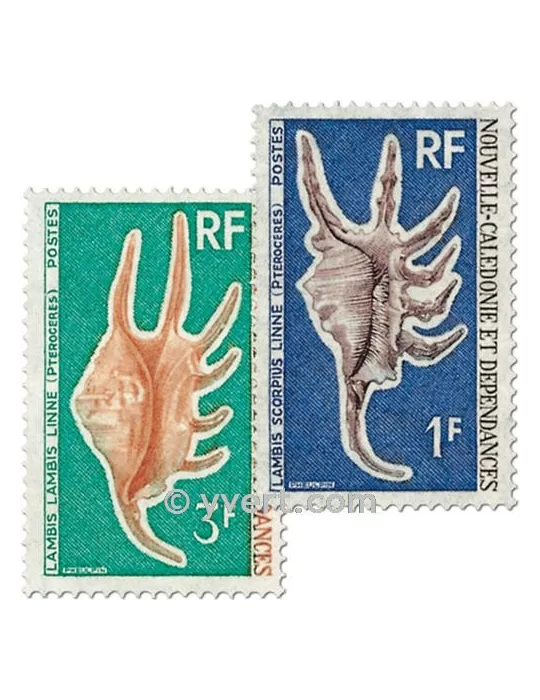 n° 379/380 -  Timbre Nelle-Calédonie Poste